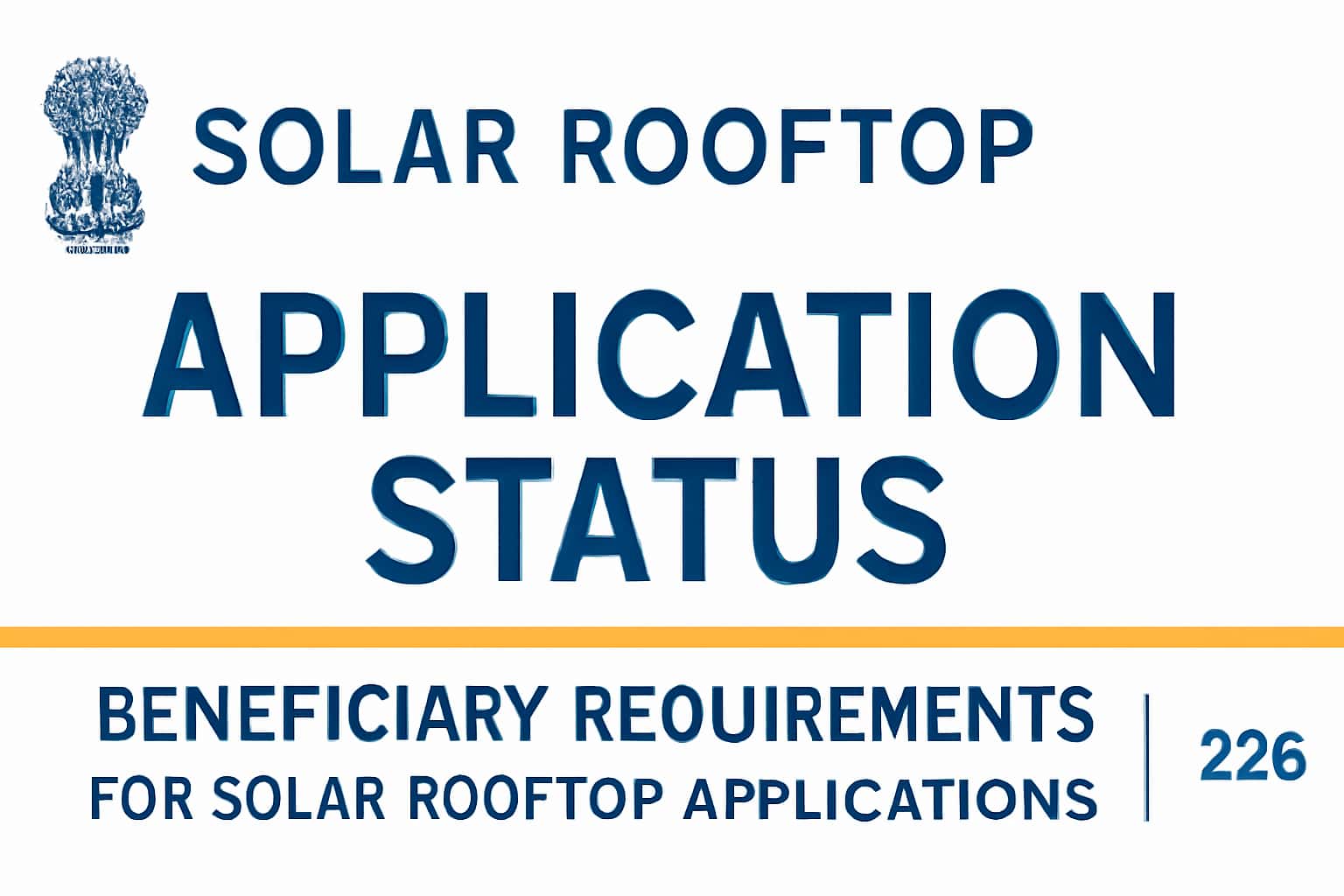 Solar Rooftop Application Status: Beneficiary Requirements for Solar Rooftop Applications (2026)